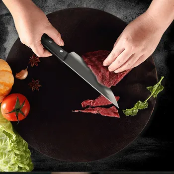 Mână forjate cutit pentru dezosat oțel carbon de Înaltă cuțit de bucătărie Sacrificare mic cuțit ascuțit Ascuțit cuțit de fructe Bucătărie Tang cuțit