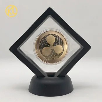 Aur Ada Cardano Crypto Pic de Monede Bitcoin Litecoin Unda Ethereum Cryptocurrency Comemorarea Monede de Metal cu care Arată Stand