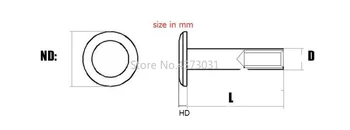2 Bucati T8 Prune cap instrumente DIY material mâner Cuțit placă de Fixare Prune stil M3.5 șurub cu Diblu Mobilier de prelucrare șurub
