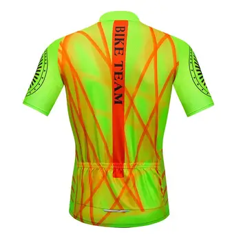 Weimostar Verde iute Uscat Bărbați Ciclism Jersey Maneci Scurte Vara Mens Ciclism Îmbrăcăminte de Biciclete Purta Curse de Biciclete mtb tricou Tricou