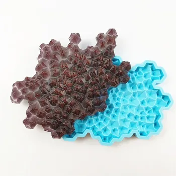 Fagure de miere Coaster Mucegai Silicon Rășină Epoxidică Mucegai Bijuterii Unelte Accesorii Bijuterii DIY Artizanat Matrite