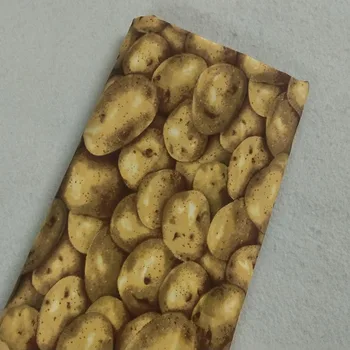 Vii Cartofi Imprimate Tesatura de Bumbac 50x105cm Alimentare Material Patchwork Sac de Pânză Petrecere Acasă Decorare
