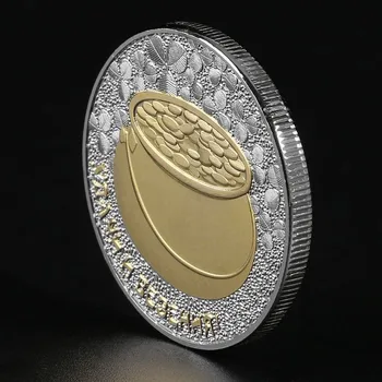 Noroc Fericire Avere Binecuvântare Medalie de Patron Saint Patrick ' s Day, Cadouri de Rusia Norocos de Aur Monede de Argint Comemorative