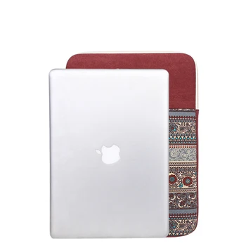 2 Stil Nou Stil Național Geanta de Laptop Pentru Tableta ipad Caz Pentru MacBook Air Pro 11 13 14 15 inch Retro Geanta Notebook Laptop Caz