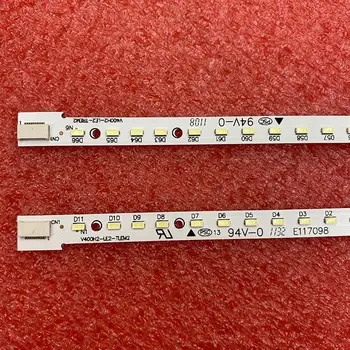 2 BUC/set de Fundal cu LED strip pentru Toshiba 40AL800 40EL100C V400HJ2-LE2 E187565 V400H2-LE2-TLEM2 TLEM2 V400H2-LE2-TREM2 TREM1