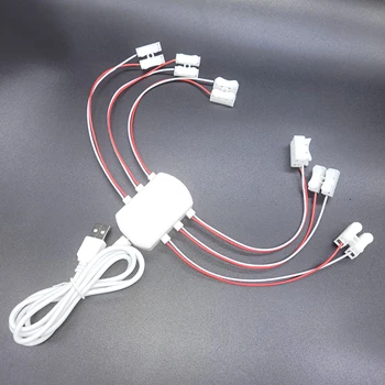 5V USB Adaptor AC/DC / Alimentare cu 6 Porturi de Ieșire de cale Ferată Layout/cale Ferată Layout/Tren Layout/lumini de Stradă Layout Diorama