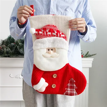 1buc Crăciun Ciorap Șosete om de Zăpadă Moș Elan Xmas Șemineu Crăciun Ornamente pentru Pomul de Anul Nou 2023 Decoratiuni de Craciun pentru Casa