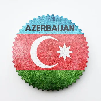 Azerbaidjan Frigider Magneți de Suveniruri Turistice BAKU 3D Rășină Magneți pentru Frigidere Colecție de Călătorie Cadou Home Decor