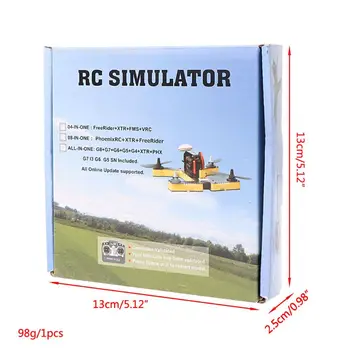 22 In 1 RC USB Simulator de Zbor Cu Cabluri Pentru G7 Phoenix 5.0 Aerofly XTR VRC FPV Racing