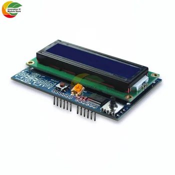 LCD1602 1602 Module Albastru Ecran Verde 16x2 Caractere LCD Module Shiled IIC I2C MCP23017 Modulul LCD pentru Arduino