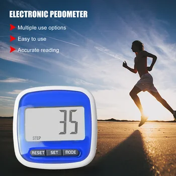 Multifuctional Pas Contor Digital De Sănătate Pedometru, Monitor Pedometru Tracker De Funcționare, Mersul Pe Jos Passometer Contra