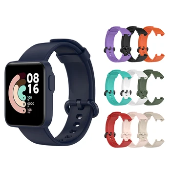 Curea Din Silicon Pentru Xiaomi Mi Watch Lite Versiune Globală SmartWatch Înlocuire Brățară Bratara Pentru Redmi Watch 2 Lite Curea