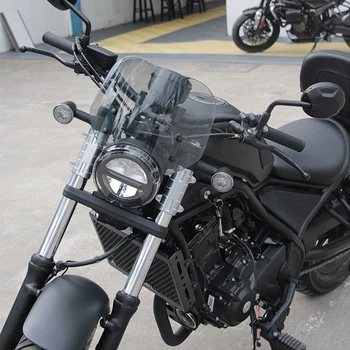MTKRACING Pentru HONDA REBEL 500 CMX 500 300 REBEL 500 de Motociclete Ecran Frontal Parbriz Carenaj Temperatura 2020-2022