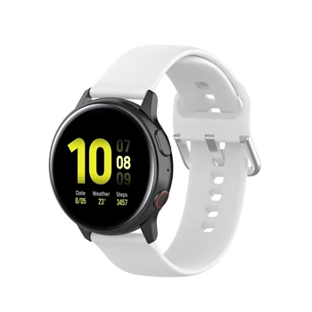 Silicon Curea Pentru Samsung Galaxy Watch Active 2 40mm 44mm Ceasul Inteligent Pentru Huami Amazfit bip Ceas Sport Band Accesorii