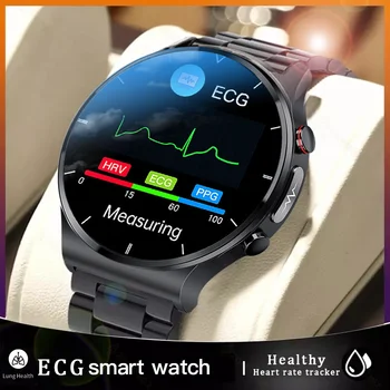 2022 Nou ceas Inteligent Bărbați AMOLED Full HD Touch Screen de Fitness Tracker Ceas Inteligent Bărbați ECG+PPG Heart Rate Monitor Tensiunii Arteriale