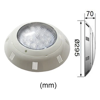 Piscină Culoare LED Lumini 24W 36W 48W 60W 72W Montare pe Suprafață Plană Reflector RGB RGBW AC 12V Cald Alb Rece