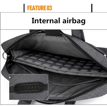Brand impermeabil geanta de Laptop 17.3 17 15.6 15 14 13 13.3 inch Umar Messenger portable Femei geanta pentru Notebook macbook air bag