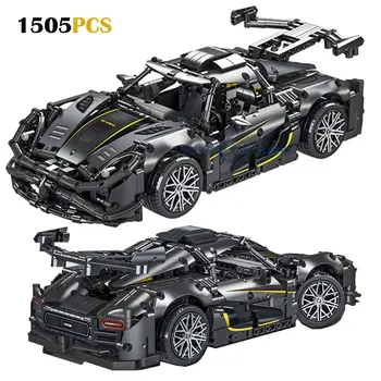 Compatibil cu Lego Mork Original Blocuri Viteza de Sport Masina de Curse Rapid Tehnică a Vehiculului MOC Cărămizi Set Cadouri Copii, Jucarii