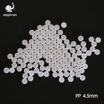 4,5 mm din Polipropilenă ( PP ) Sferă Solidă Bile de Plastic, pentru Supape cu Bilă și Rulmenți