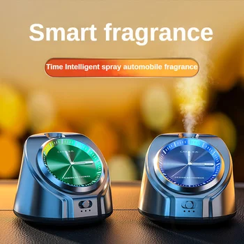 2022 Noul Smart Auto Aromoterapie Masina Ornamente Ceas Spray Durată De Lumină Parfum Odorizant Ulei Esențial Difuzor Auto Decor