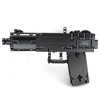2021 NOUL Pistol Glock Semnal Arma Model de Bloc Set de Arme Militare Cărămizi Oraș Creativ Joc Jucarii Pentru Copii Baiat Cadou