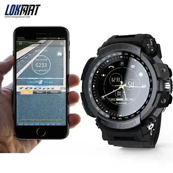 Sport Ceas Inteligent Profesional rezistent la apa 5ATM Bluetooth Memento Apel Digital Bărbați Ceas SmartWatch Pentru ios și Android