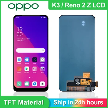 Testate Pentru OPPO K3 Display LCD Touch Screen Digitizer Înlocuirea Ansamblului Pentru Oppo Reno 2Z 2F 2 F Afișare
