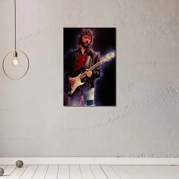 Eric Clapton Chitara Imagine Home Decor Nordic Panza Pictura Arta de Perete Mână Postere și de Imprimare pentru Camera de zi