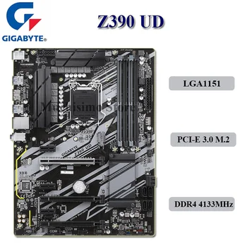 LGA 1151 Gigabyte Z390 UD Placa de baza a 9-a Generație i9 i7, i5 si i3 64GB DDR4 M. 2 PCI-E 3.0 Compatibil HDMI Desktop Placa de baza ATX