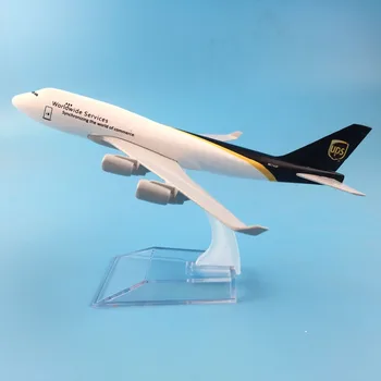 Nou Transport Gratuit 16cm Aliaj Metal de Aer UPS Airlines Boeing 747 B747-400 Airways Model de Avion Avion Avion Model Cadouri