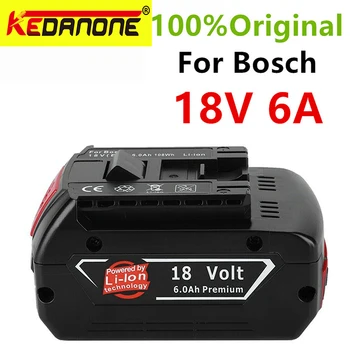 Original18V 6.0/8.0/10ah Reîncărcabilă Litiu-Ion Baterie pentru Bosch 18V 6.0 O Baterie de Rezervă Portabil de Înlocuire BAT609
