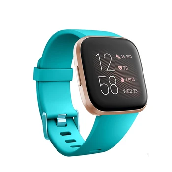 Înlocuire brățară de curea Pentru Fitbit-Versa 2 Benzi de Sport din Silicon Moale de bandă ceas pentru Fitbit Versa / Versa lite Smartwatch