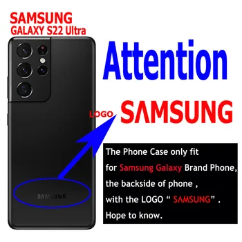 S22 S 21 Ultra S23 5G de Lux din Piele de Caz 360 Proteja RFID Flip Cover pentru Samsung Galaxy S21 Plus Caz Nota 20 22 S20 FE Coque
