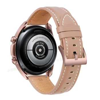 20 22mm curea din Piele Pentru Samsung galaxy watch 3 41mm 45mm Active2 de Viteze S3 Curea Brățară Pentru Ceas Huawei 3/GT 2 Pro Watchband