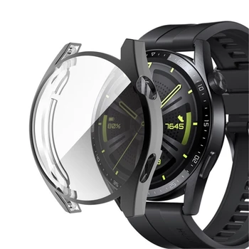 Rezistent la șocuri Caz Compatibile pentru Huawei Watch GT3 46mm Protector Înveliș Protector de Ansamblu Caz Ultra-Subțire Capac de Protecție