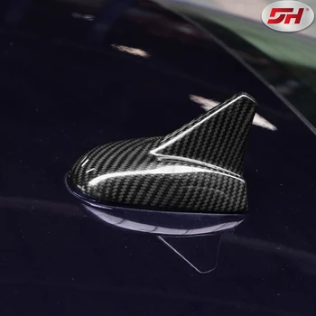 Masina fibra de carbon antenă cadru decorativ de acoperire Accesorii auto Pentru Maserati Ghibli-UP