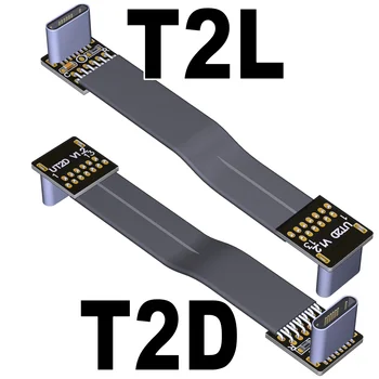 USB 2.0 Tip C Ecranat de Date de Încărcare Panglică Cablu OTG Ori 90 de Grade Conector de Sus în Jos FPC FPV Fotografie Aeriană Cablu