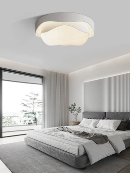 Modernă cu LED-uri în Formă de Floare Lampă de Tavan Camera de zi Dormitor Sufragerie Studiu Nordic Minimalist Alb Decor Interior Plafon Lumina