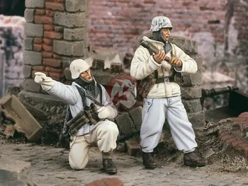 1/35 Rășină Figura model kituri de al doilea RĂZBOI mondial asalt de Infanterie Neasamblate și nevopsite