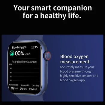 2021 NOI IP68 impermeabil Ceas Inteligent Bărbați Măsura Rata de Inima Tensiunii Arteriale de Oxigen Suna Ceasul Inteligent de la Apple IWO ceas serose 7