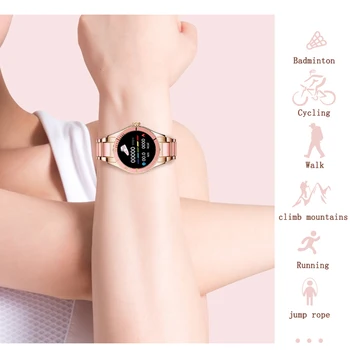 Apelare Bluetooth Smart Watch Femei Heart Rate Monitor de Presiune sanguina Music Player Personalizat Doamnelor Cadran Pentru Smartwatch HUAWEI, Xiaomi
