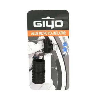 GIYO CO2 Pneumatic Presta Pompe de Biciclete din Aluminiu Duza Aer Anvelopa Tub Mini MTB Pompa cu Cartușe de CO2 Ciclism Reparații Accesorii
