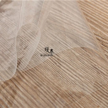 0,1 mm TPU Material PVC Transparent rezistent la apa DIY Pelerina de ploaie de Cristal Saci de Decor Plastic Designer de Haine Tesatura