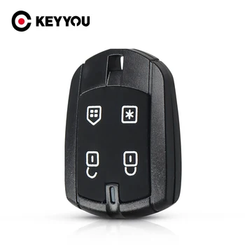 KEYYOU Pentru FX330 Pozitroni Control Sistem de Alarma Auto Cheie Shell Pentru Brazilia Piese Auto de schimb 4 Buton de la Distanță Cheie Shell